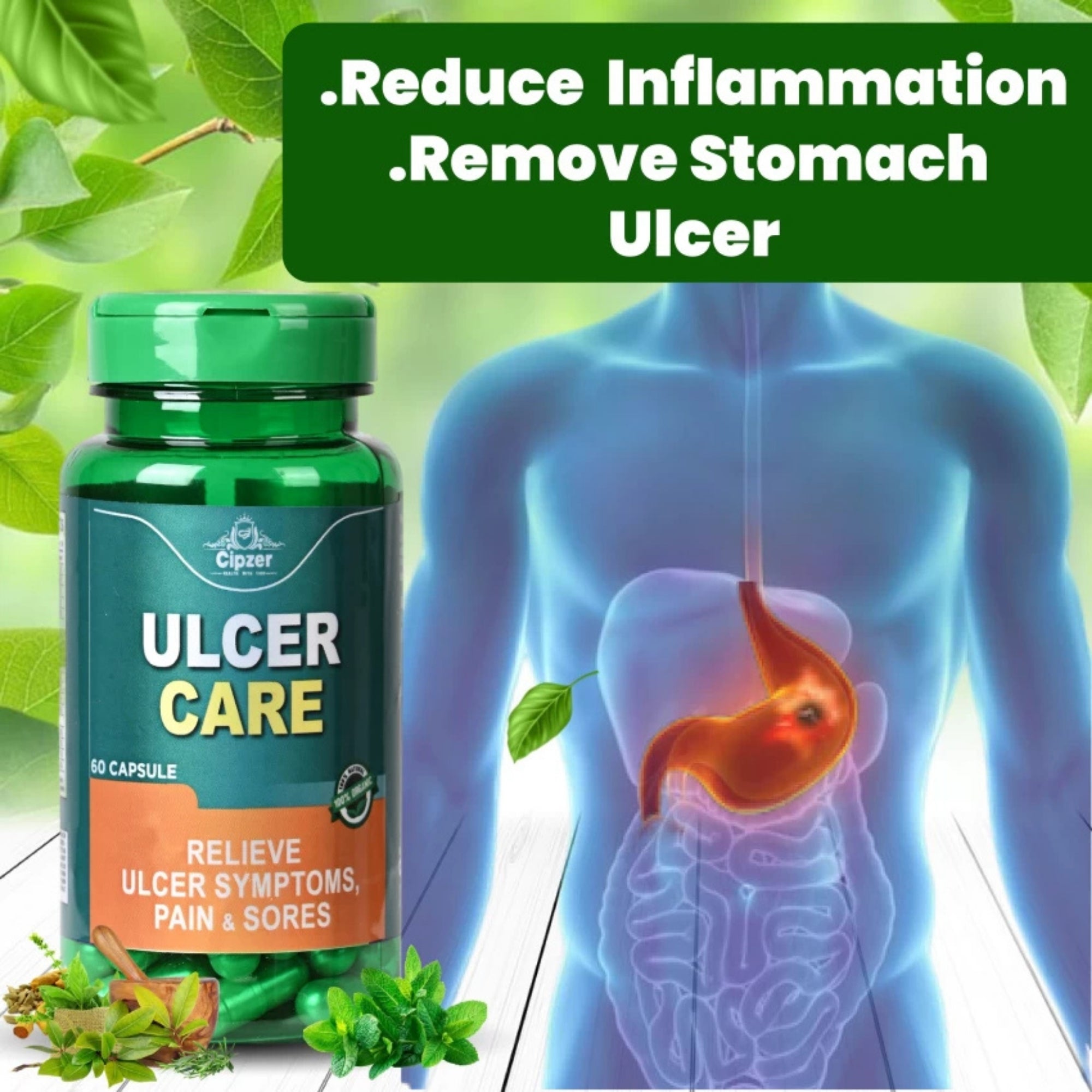 Cipzer Ulcer Care Capsules