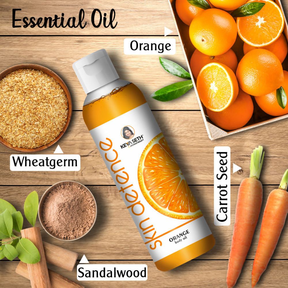 Keya Seth Aromatherapy Skin Defence Orange Body Oil - Distacart