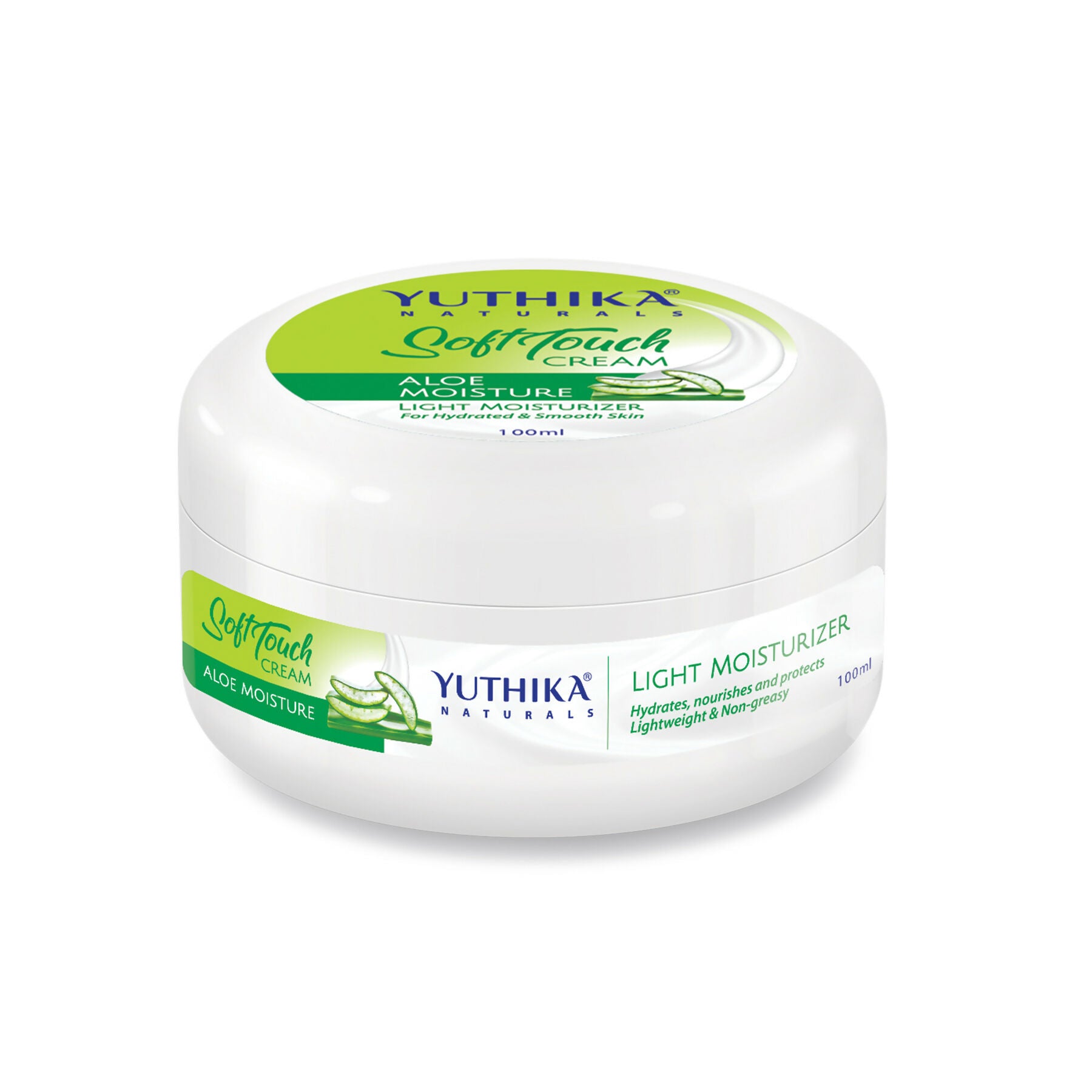 Yuthika Naturals Aloe Moisture Light Moisturizer Cream - Distacart