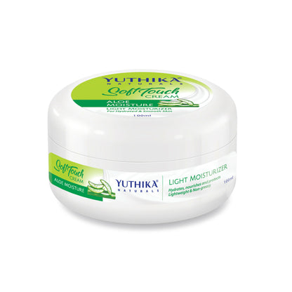 Yuthika Naturals Aloe Moisture Light Moisturizer Cream - Distacart