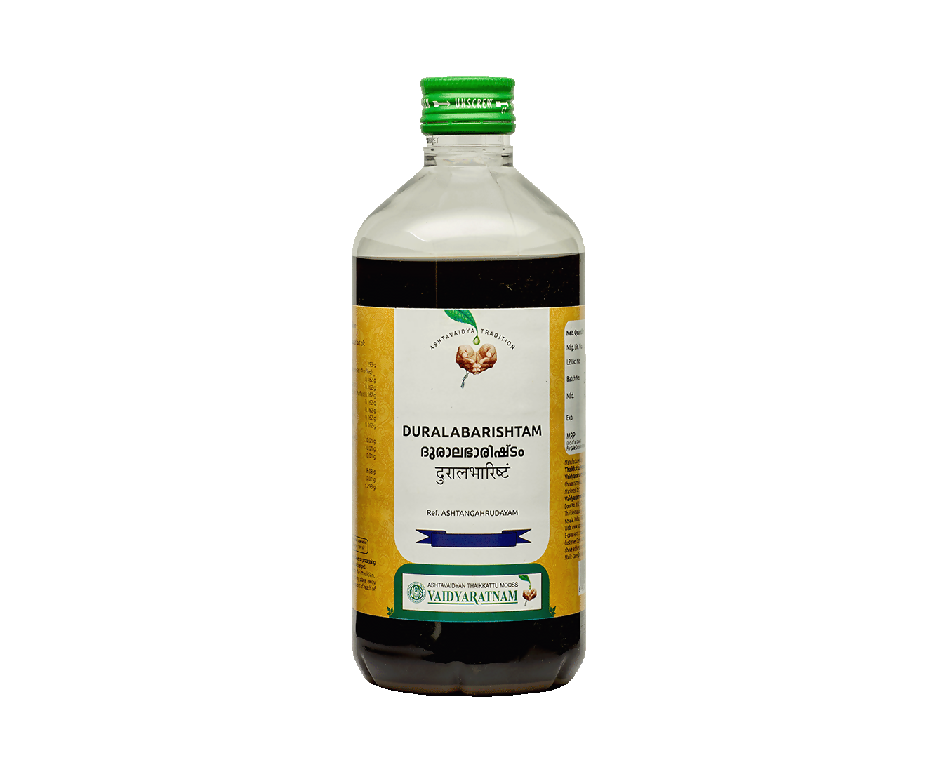 Vaidyaratnam Duralabharishtam