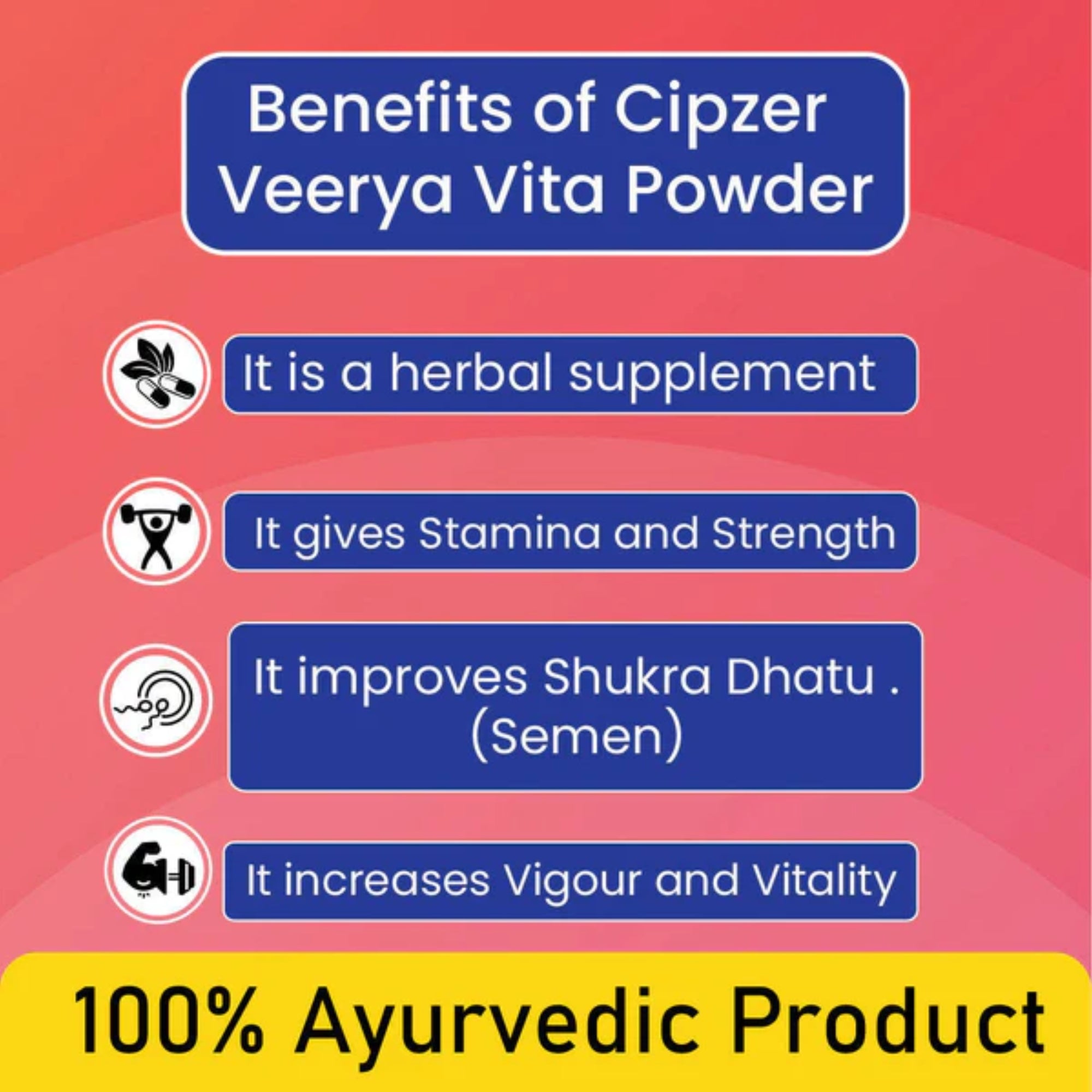 Cipzer Veerya Vita Powder