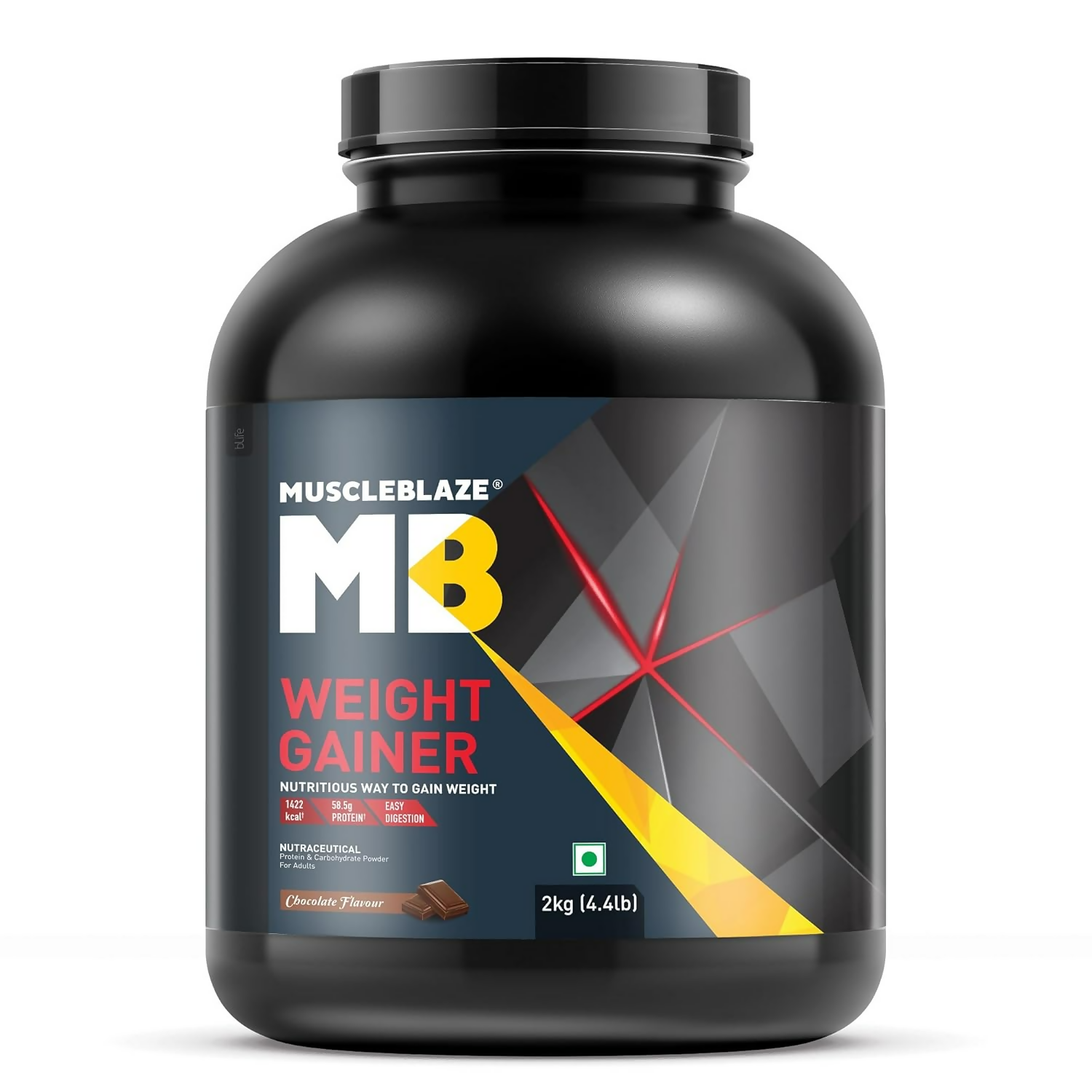 MuscleBlaze Weight Gainer With Added Digezyme Powder - Distacart