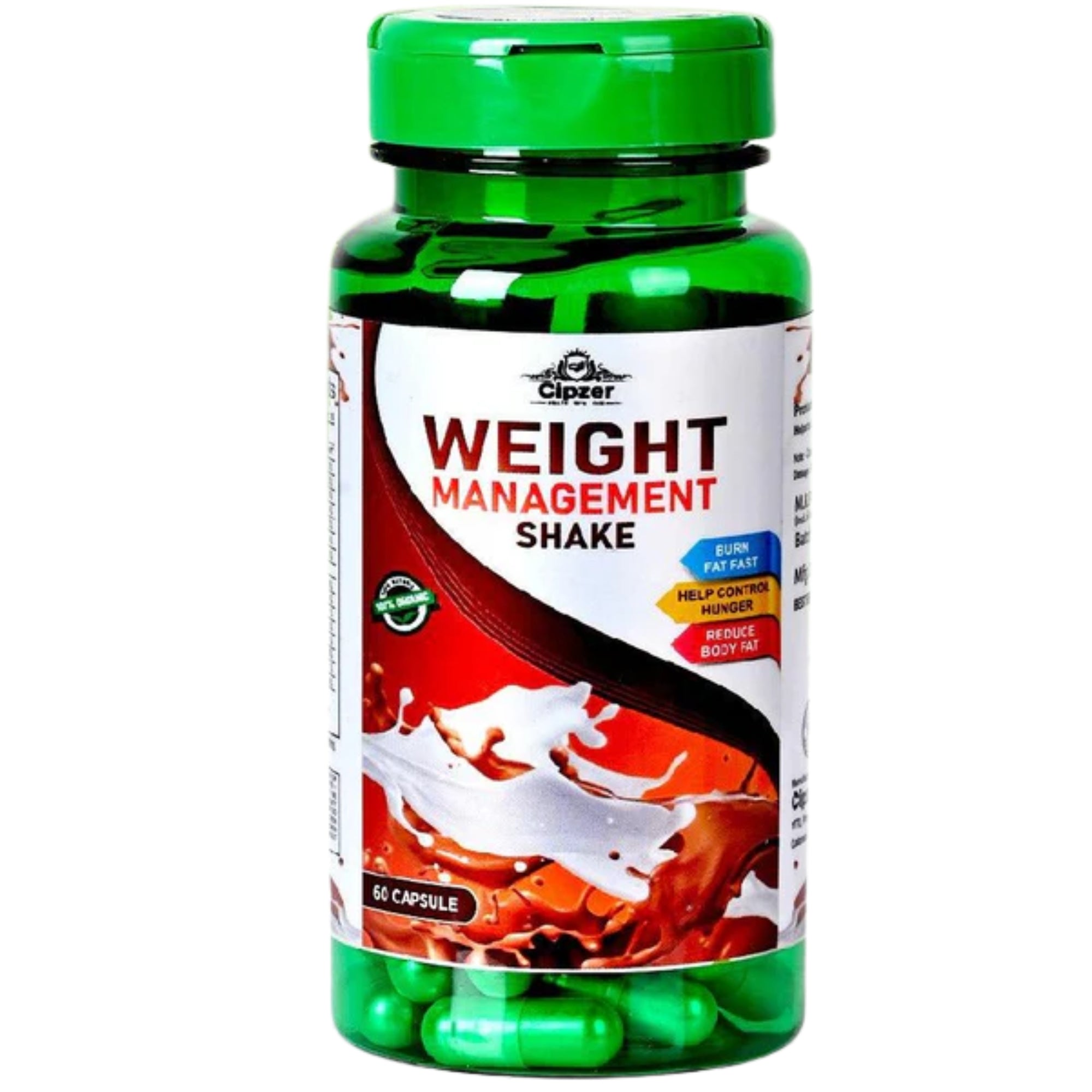 Cipzer Weight Management Shake Capsules - Distacart