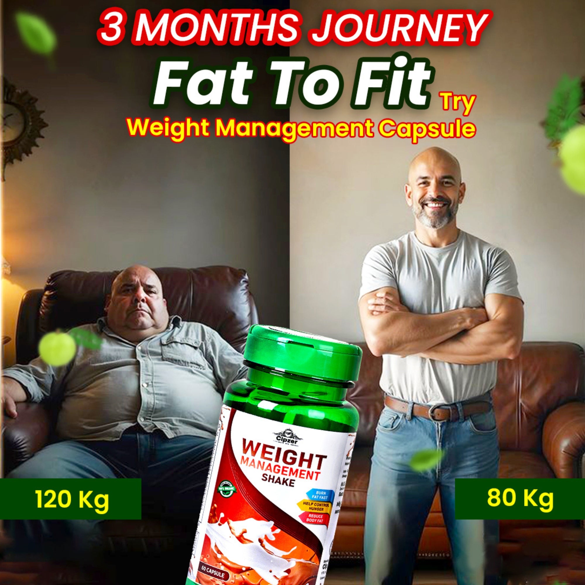 Cipzer Weight Management Shake Capsules