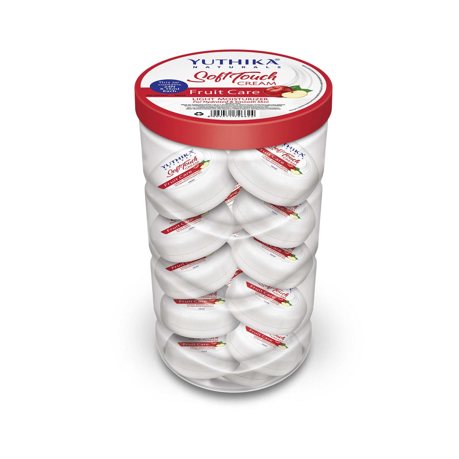 Yuthika Fruit Care Light Moisturizer Cream - Distacart