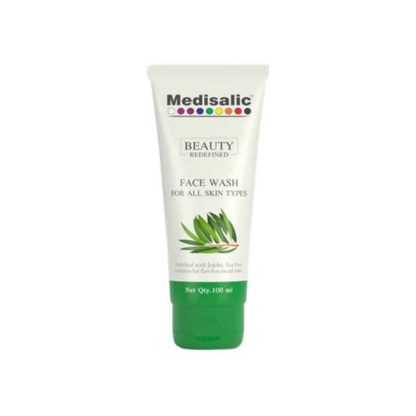Torque's Medisalic Face Wash Enriched With Jojoba And Tea Tree Extracts For All Skin Types - Distacart