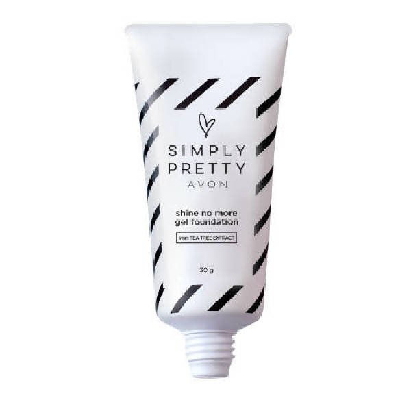 Avon Simply Pretty Shine No More Gel Foundation Natural Beige - Distacart