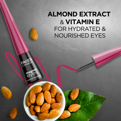 Faces Canada Magneteyes Colored Eyeliner - Graceful Burgundy 05 - Distacart