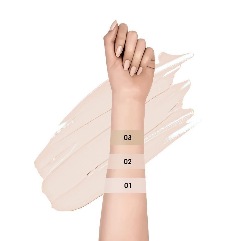 Colors Queen 7 in 1 Total Repair Foundation - 03 Natural - Distacart