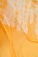 Thumbnail for Vastranavya Yellow White Digital Printed Linen Ready To Wear Designer Saree with Unstitched Blouse - Distacart