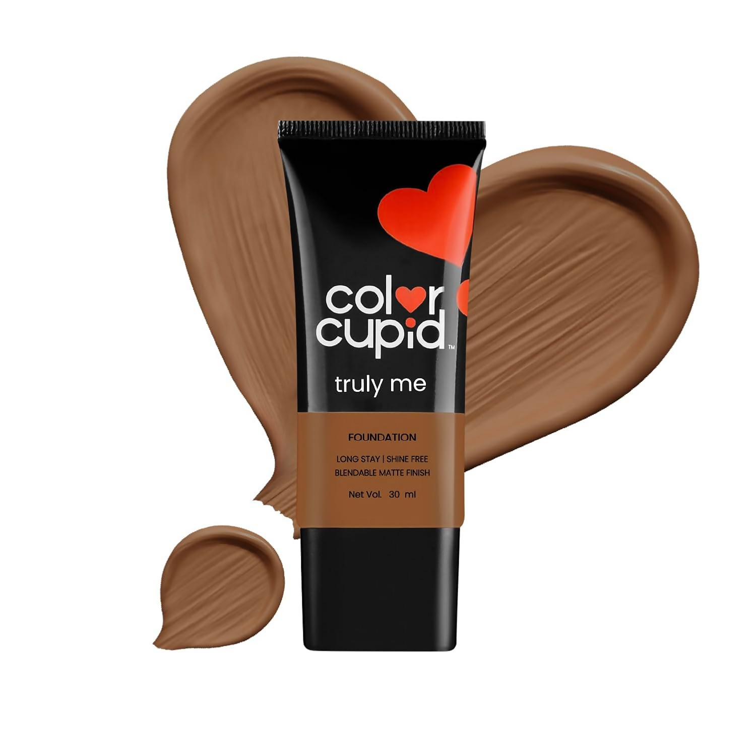 Color Cupid Truly Me Liquid Foundation - Chocolate - Distacart