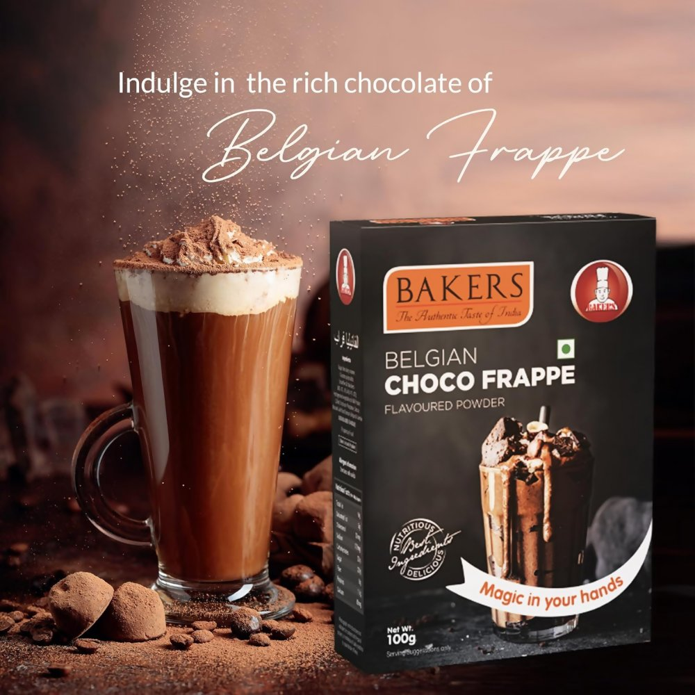 BAKERS Belgian Choco Frappe Powder - Dista