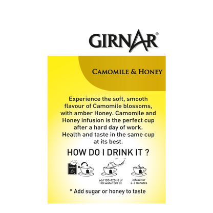 Girnar Camomile Infusion With Honey - Distacart