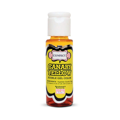 confect canary yellow gel color br b 20 gms b