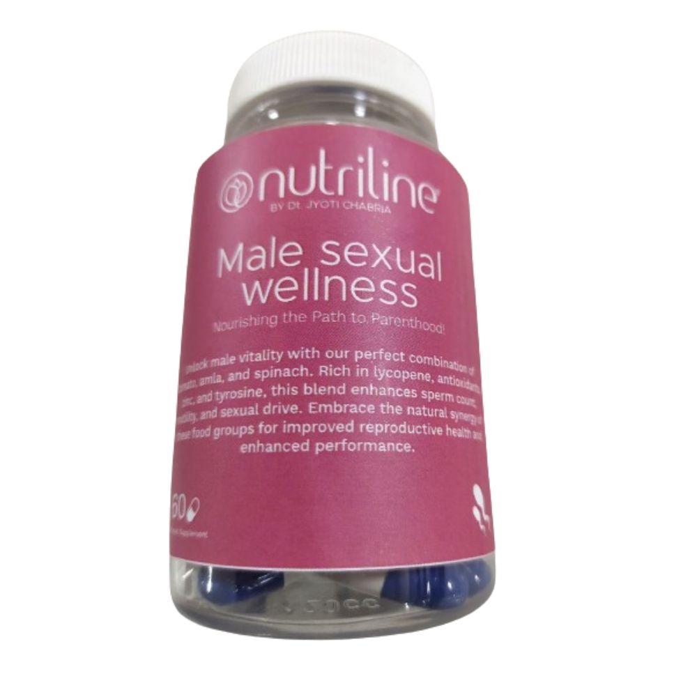 Nutriline Fertility Capsules for Men (Gold) - Distacart
