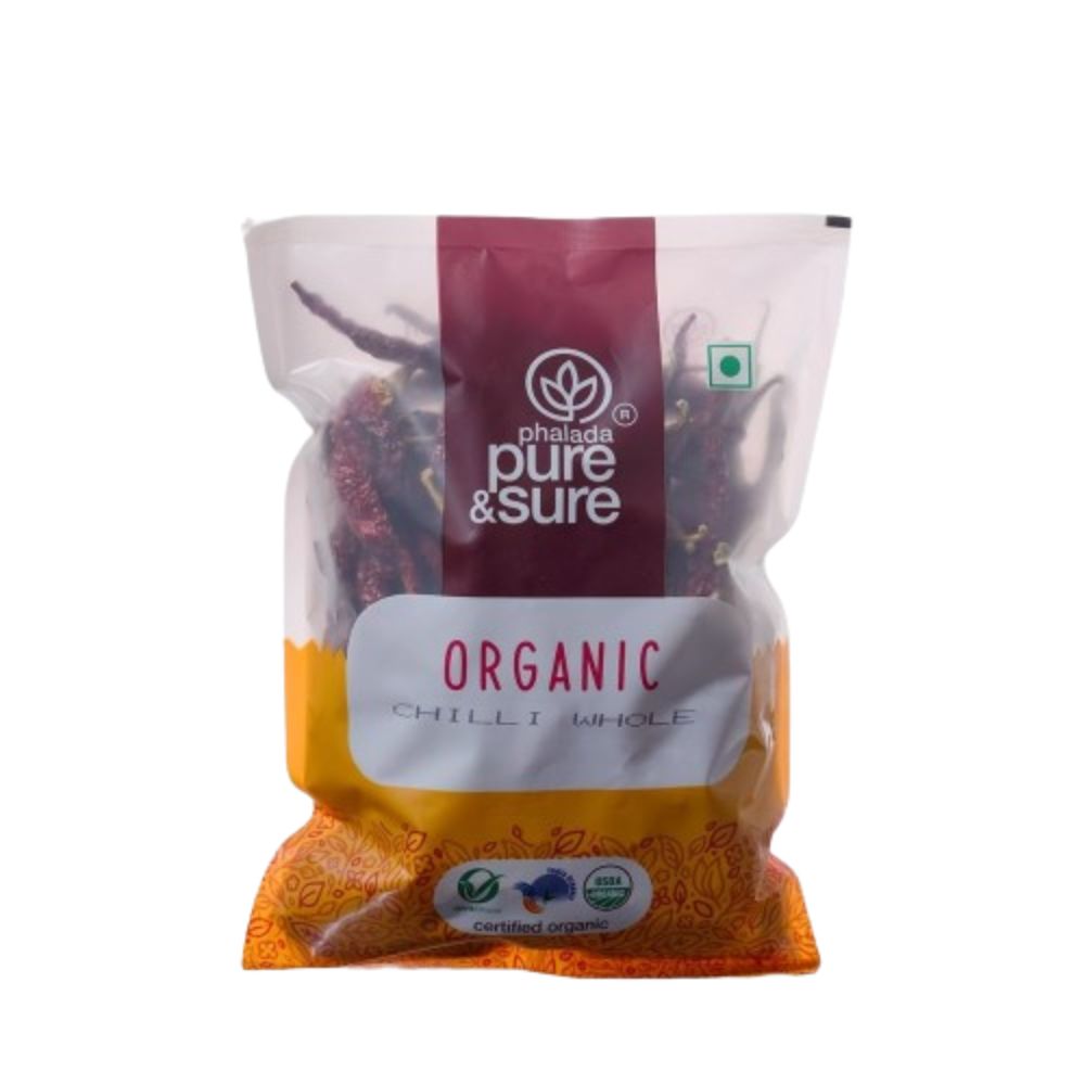 Pure & Sure Organic Chili Whole - Distacart