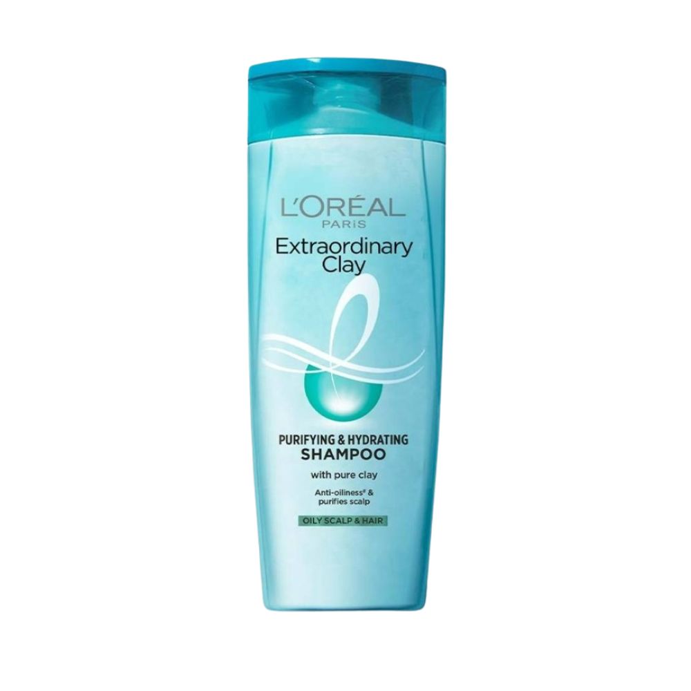 L'Oreal Paris Extraordinary Clay Purifying & Hydrating Shampoo - Distacart