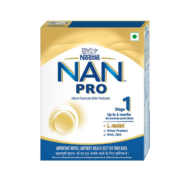 Nestle Nan Pro 1 Infant Formula Powder Upto 6 months Stage 1 - Distacart