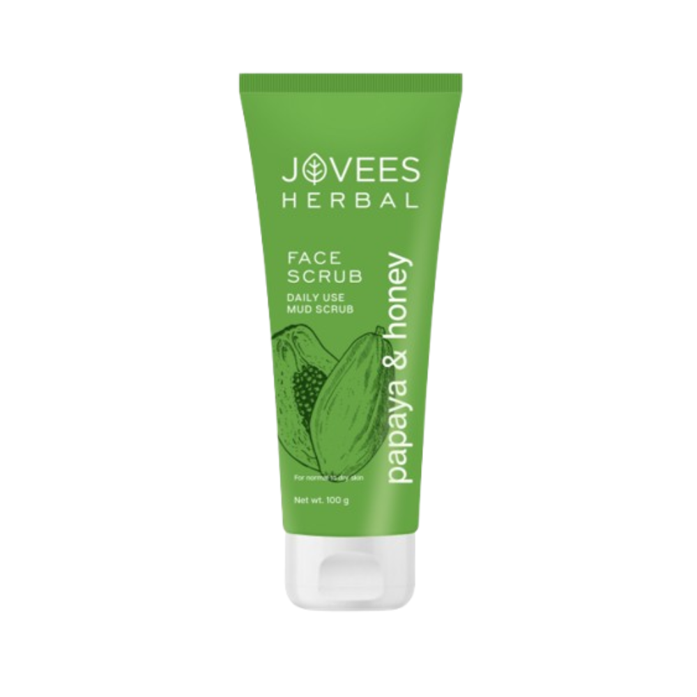 Jovees Papaya & Honey Face Scrub - Distacart