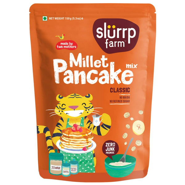 Slurrp Farm Chocolate Millet Pancake Mix - Distacart