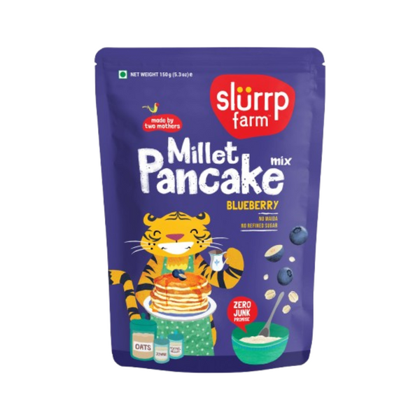 Slurrp Farm Pancake & waffle Mix Blueberry - Distacart