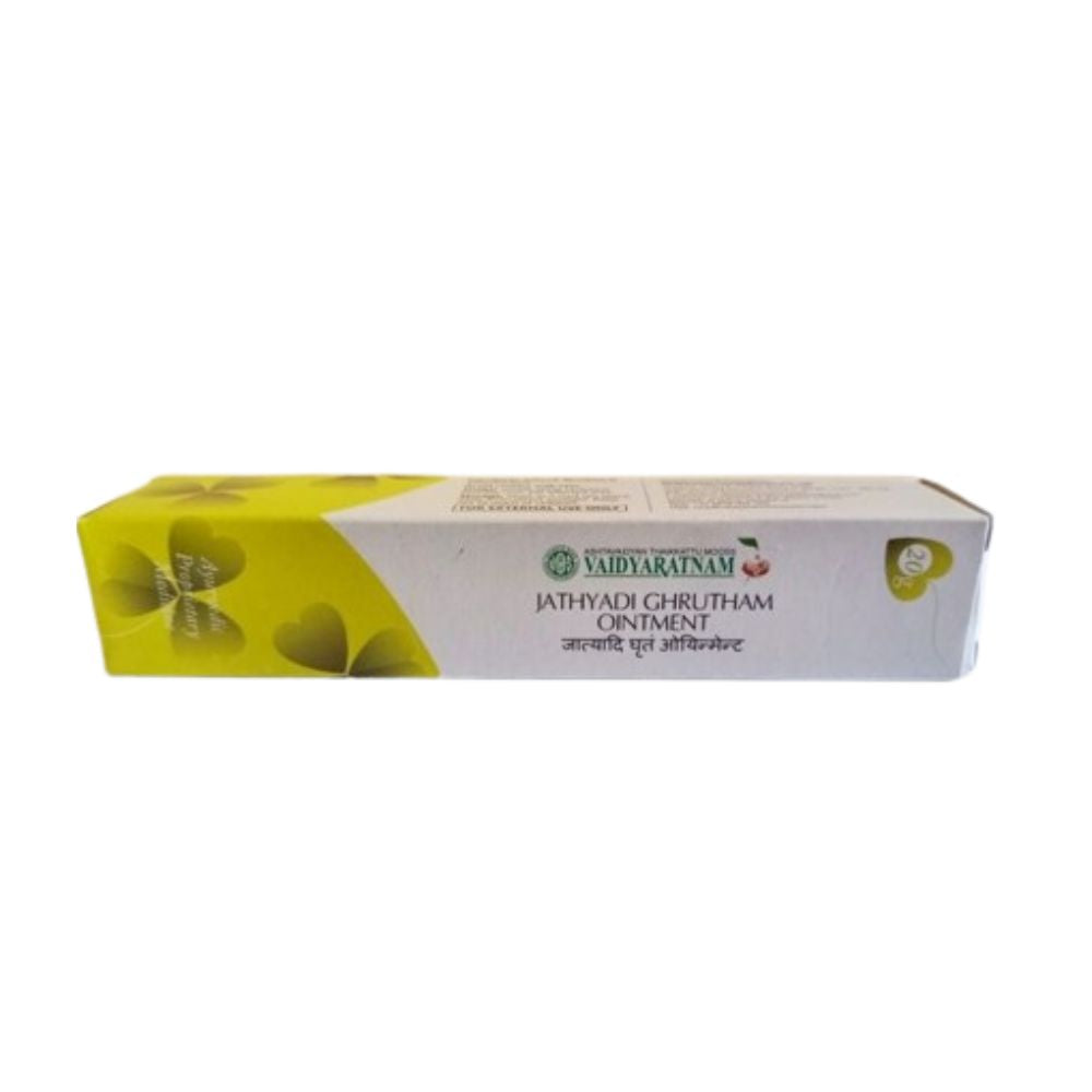 Vaidyaratnam Jathyadi Ghrutham Ointment - Distacart