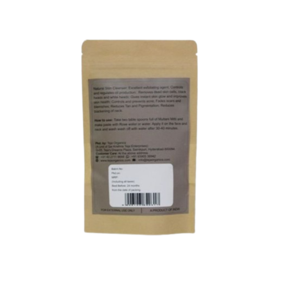 Teja Organics Multani Mitti Face Pack - Distacart