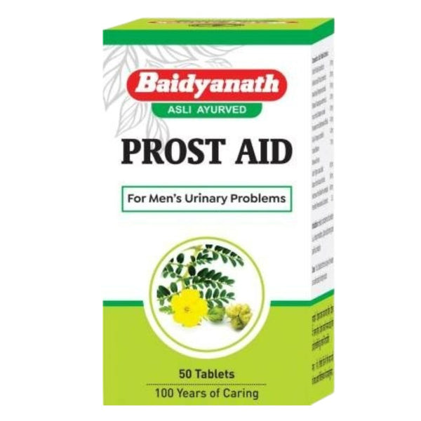 Baidyanath Prostaid - 50 Tablets (Pack of 2) - Distacart