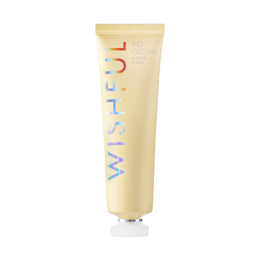 Wishful By Huda Beauty Yo Glow Enzyme Scrub - Korean Skincare - Distacart