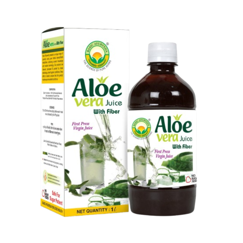 Basic Ayurveda Aloe Vera Juice (Sugar Free) - Distacart