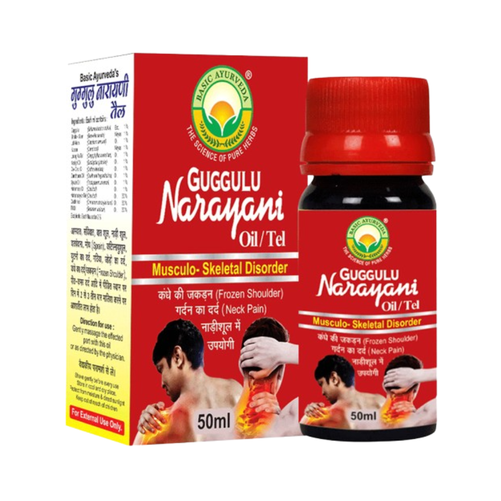 Basic Ayurveda Guggulu Narayani Oil - Distacart