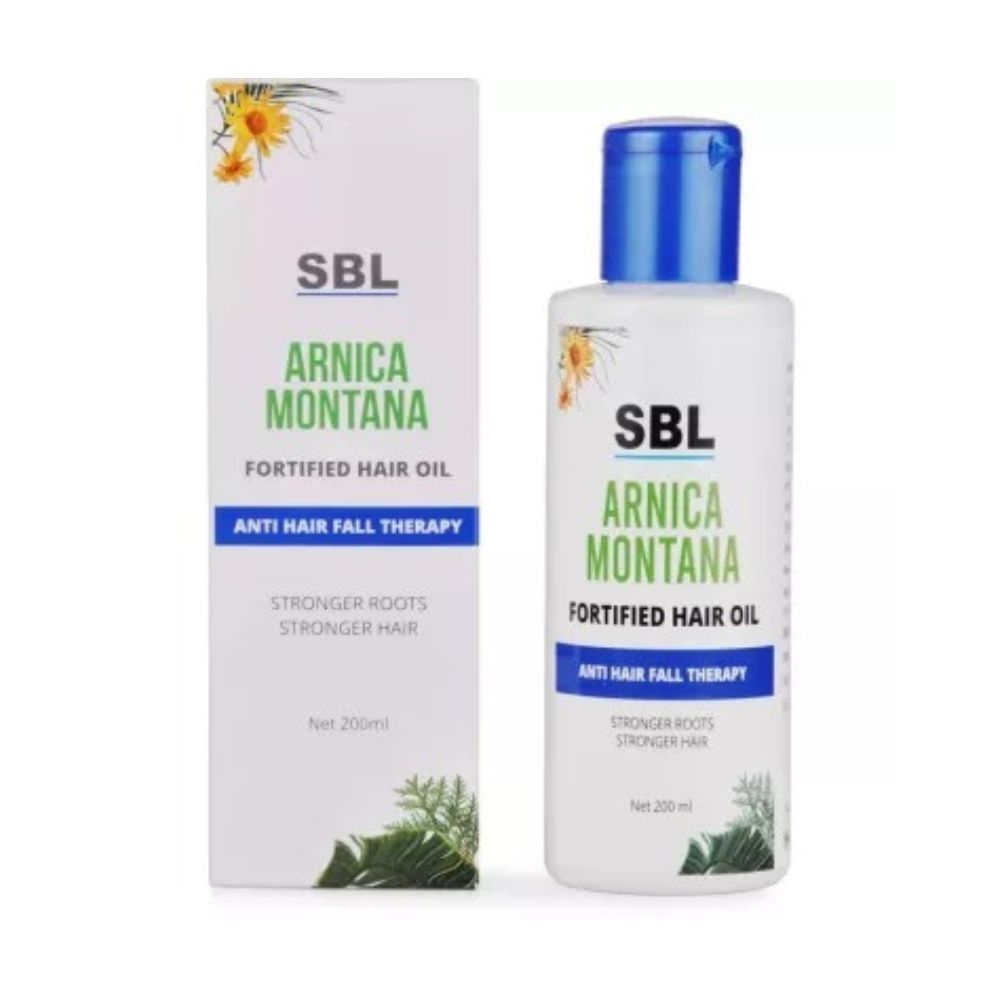 SBL Homeopathy Arnica Montana Fortified Hair Oil - Distacart