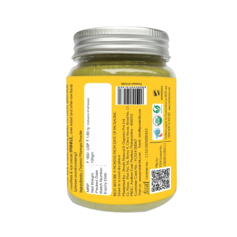 Praakritik Organic Moringa Powder - Distacart