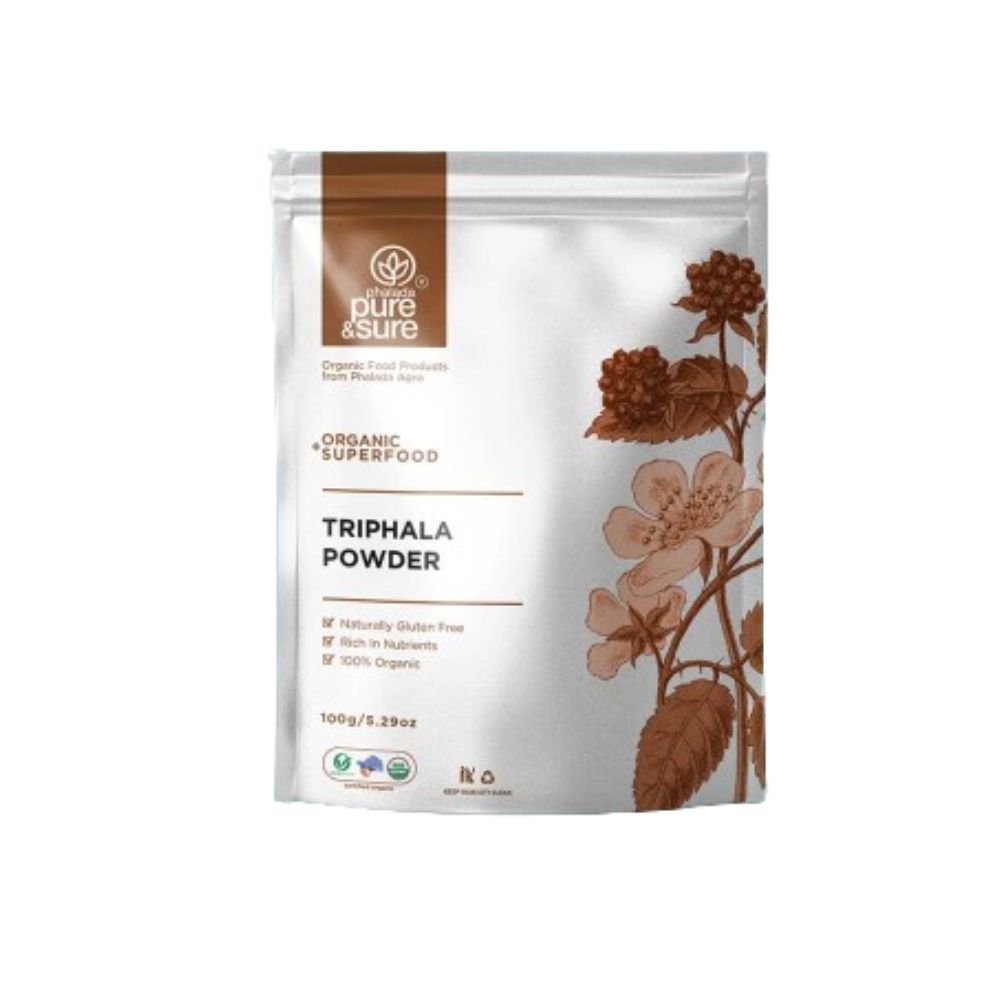 Pure & Sure Organic Superfood+ Tripala Powder - Distacart