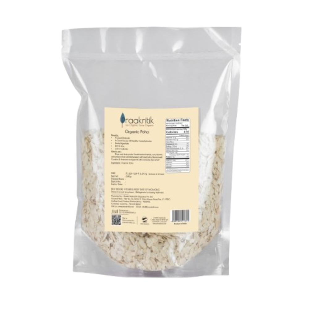 Praakritik Organic Poha - Distacart