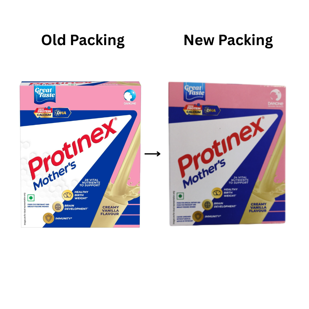 Protinex Mother's Nutritional Mix - Creamy Vanilla Flavour | With 28 Vital Nutrients to Support Healthy Birth Weight, Brain Development & Immunity - Distacart