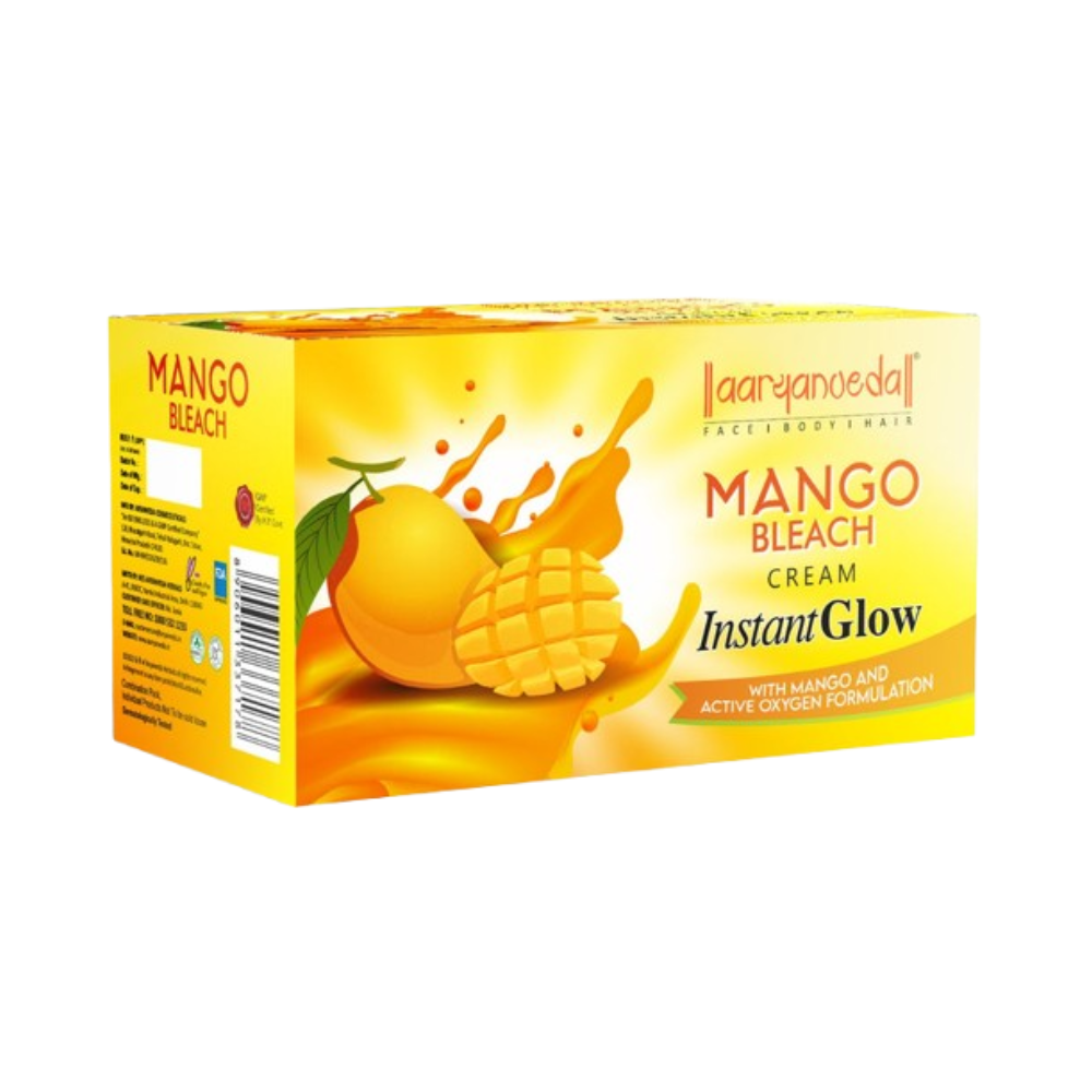 Aaryanveda Mango Bleach Cream - Distacart