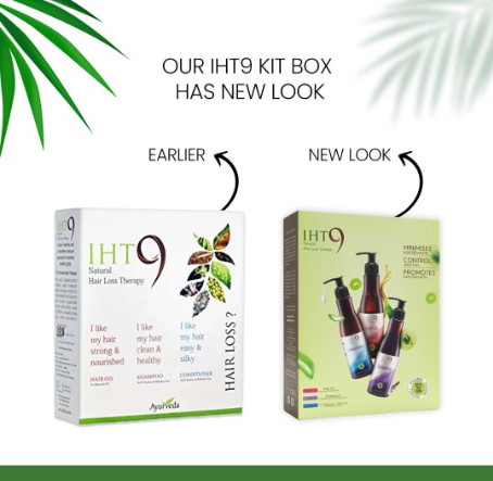 Lass Naturals IHT9 Anti Hair Loss Therapy Kit - Distacart