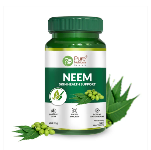 Pure Nutrition Neem Tablets - Distacart