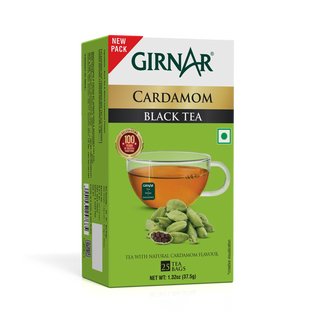Girnar Black Tea Bags - Elaichi