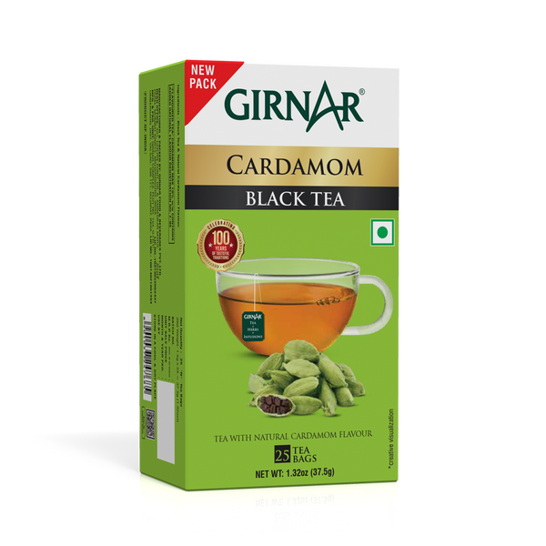 Girnar Black Tea Bags - Elaichi