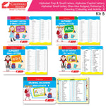 Thumbnail for Cardinal Books Preschool Learning Junior KG (LKG) Kit C Set of 16| Ages 4-5 Years| Alphabet| Number| Rhymes and Stories| Phonic| Hindi Varnmala