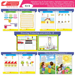 Thumbnail for Cardinal Books Preschool Learning Junior KG (LKG) Kit C Set of 16| Ages 4-5 Years| Alphabet| Number| Rhymes and Stories| Phonic| Hindi Varnmala