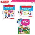 Thumbnail for Cardinal Books Preschool Learning Junior KG (LKG) Kit C Set of 16| Ages 4-5 Years| Alphabet| Number| Rhymes and Stories| Phonic| Hindi Varnmala