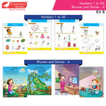Thumbnail for Cardinal Books Preschool Learning Nursery Kit B Set of 8|Alphabet | Numbers| Rhymes & Stories| Colouring| Phonic Book Ages 3-4 Years