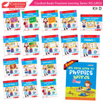 Thumbnail for Cardinal Books Preschool Learning Senior KG (UKG) Kit D Set of 16| Cursive Alphabet| Number|Rhymes and Stories| Phonic|Ages 5-6 Years +