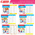 Thumbnail for Cardinal Books Preschool Learning Senior KG (UKG) Kit D Set of 16| Cursive Alphabet| Number|Rhymes and Stories| Phonic|Ages 5-6 Years +