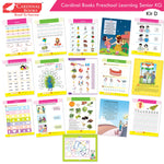 Thumbnail for Cardinal Books Preschool Learning Senior KG (UKG) Kit D Set of 16| Cursive Alphabet| Number|Rhymes and Stories| Phonic|Ages 5-6 Years +