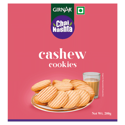 Girnar Chai Nashta - Cashew Cookies - Distacart